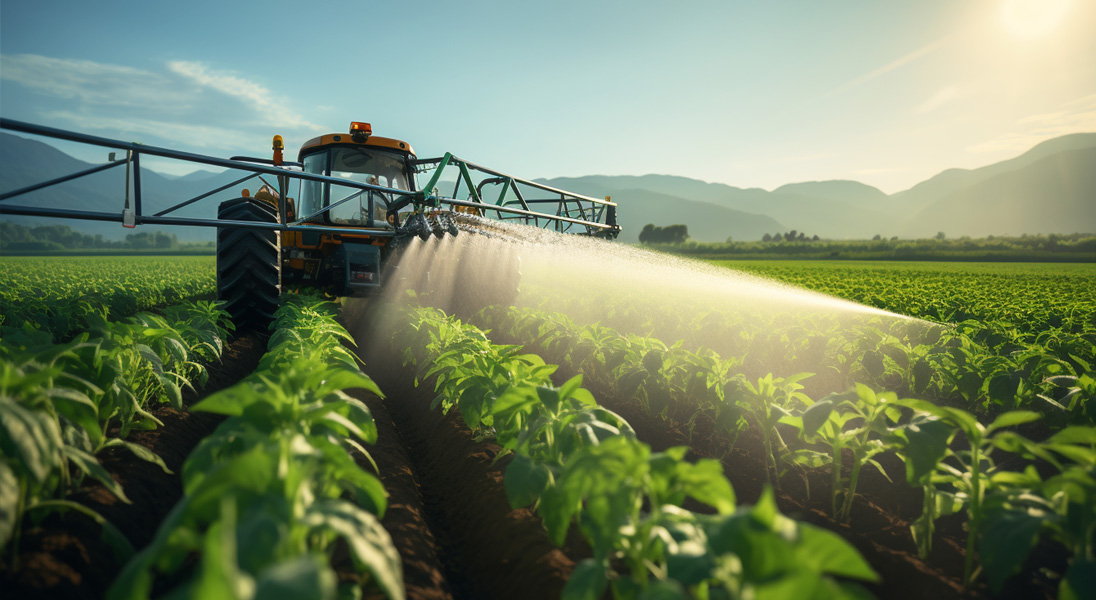 Chemicals in potato farming