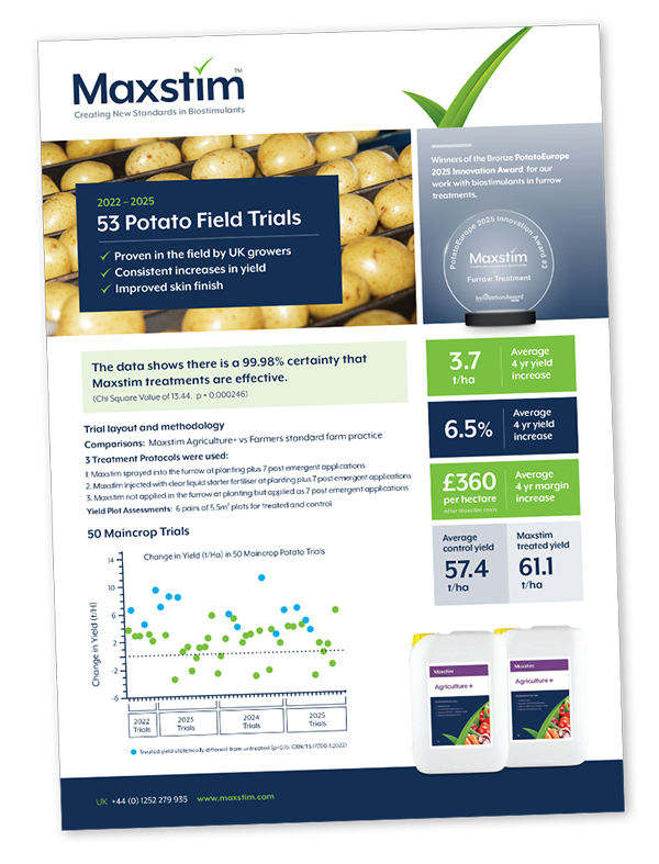 53 potato field trials