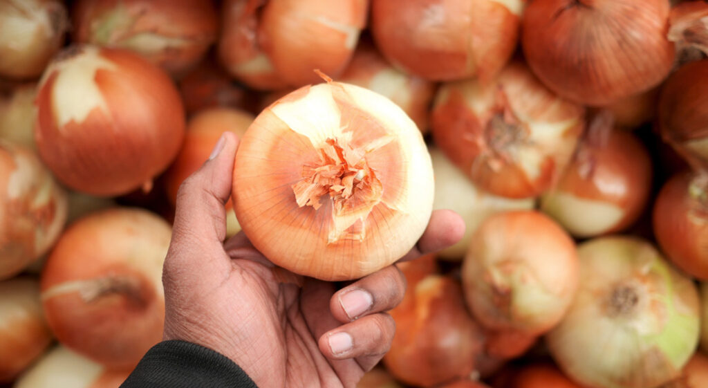 Onions - 25% increase